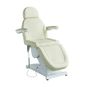 Hot Sale 3 Motors Electric Massage Bed Cosmetic Eyelash Bed Salon Furniture Massage Chair With Paper Holder Device