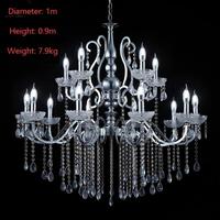 Nouvelle Lampe Suspendue Lustre en Cristal 2026 pour Décoration d'Hôtel, Mariage, Événement, Salon et Salle à Manger