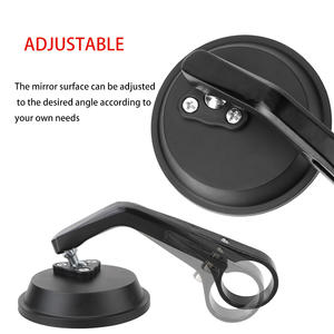 Rétroviseurs latéraux en aluminium de 7/8 pouces pour motos et scooters, rétroviseurs Cafe Racer Cafe Racer - Product Image 6