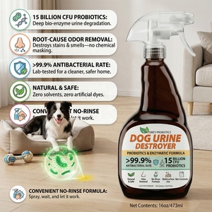 Spray Eliminador <span class=keywords><strong>de</strong></span> Olores Naturales para Mascotas al por Mayor, Limpiador Profesional <span class=keywords><strong>de</strong></span> Orina <span class=keywords><strong>de</strong></span> Perro con >99.9% <span class=keywords><strong>de</strong></span> Antibacterianos, Fábrica <span class=keywords><strong>de</strong></span> Marca Privada - Product Image 1