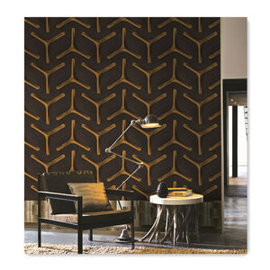 Nouveau le plus vendu papier peint d'usine conceptions décoration de la maison 3d papier peint marron nuances daim papier peint pour les murs rouleau moderne - Product Image 1