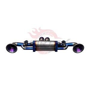ระบบท่อไอเสียไทเทเนียม Vortex High Performance สำหรับ Porsche 911 992 GT3 4.0 Valvetronic Catback เสียงสูงแบบรถแข่ง - Product Image 4