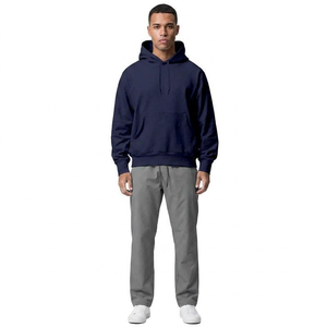 Nouveau pull molletonné uni pour homme, collection Printemps-Automne 2026 – Vente en gros de sweats à capuche décontractés - Product Image 1