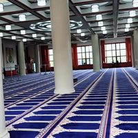 Nouveau design personnalisé de l'usine chinoise Tapis de prière Masjid Tapis mural en nylon fabriqué à la machine pour la source directe de la mosquée turque