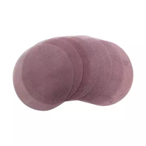 Disques abrasifs en maille rouge de 4 pouces (100 mm) sans poussière, disques abrasifs en filet pour le ponçage à sec du bois, du métal, du verre, du plastique - Product Image 6
