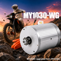 Moteur sans balais Kunray MY1020 72V 3000W avec capteur de température amélioré pour Razor MX650 MX500, roue unique, étanche, en aluminium, électrique