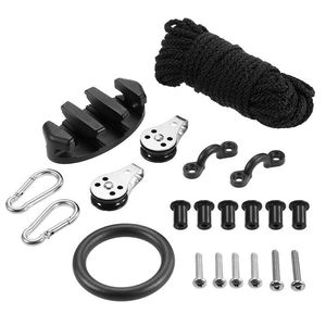 Kit de ancla para barco con cuerda, polea, abrazadera y tornillo para reparación y reemplazo de kayak - Product Image 1