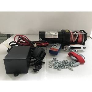 กว้านไฟฟ้า 12V เชือกไนลอน ติดตั้งแบบยึดด้วยสลักเกลียว พร้อมรีโมทไร้สาย สำหรับรถเอทีวี ยูทีวี รถออฟโรด และการช่วยเหลือฉุกเฉิน - Product Image 1