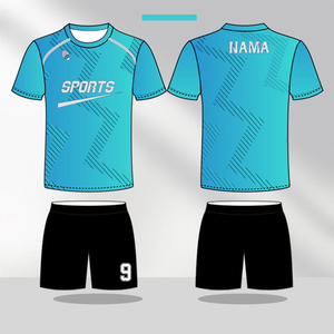 เสื้อแบดมินตัน/วอลเลย์บอลแบบซับลิเมชั่น น้ำหนักเบา แห้งเร็ว  พร้อมโลโก้สั่งทำพิเศษ  ผ้าโพลีเอสเตอร์  ชุดเสื้อและกางเกง - Product Image 1
