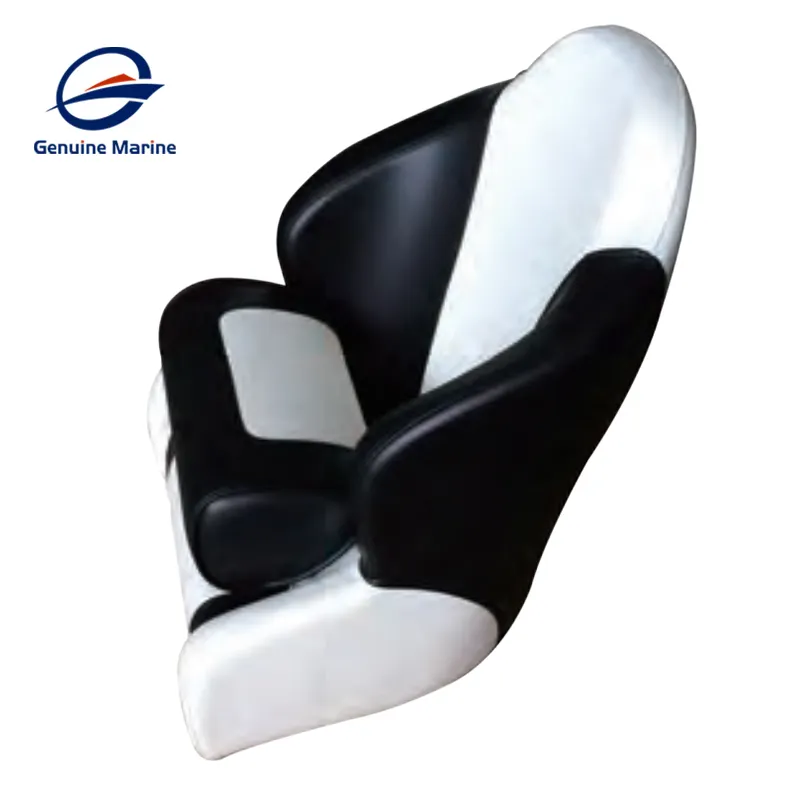 Produttori comodo salotto girevole pontone vinile capitano barca sedia Marine Yacht Captain Seat