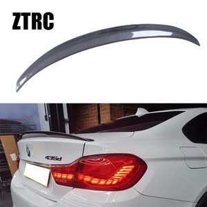 For 4 Series F36 4Door Gran Coupe P Style Real Carbon Fiber Rear Spoiler Trunk Wing 2014-2019 - Product Image 1