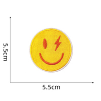 Mignon Cowgirl Rose Collection Tissu Broderie Fer sur Ballon Animal Lèvres Lunettes Patches