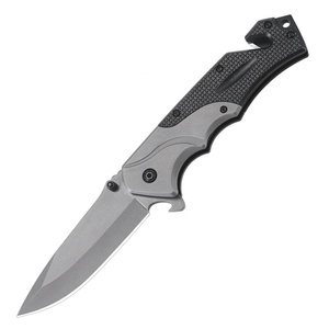 Bán Buôn Chiến Thuật Survival Pocket Knife Với Thép Không Gỉ Gấp Lưỡi Và Nhựa Xử Lý Dao <span class=keywords><strong>C</strong></span>ầm Tay - Product Image 1