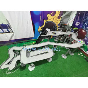 Ensemble de Pistes à Billes Créatives pour Enfants HUAXI Jeu de Course de Flipper Intérieur Jeu de Billard Spécial Divertissement Sportif Écologique - Product Image 3