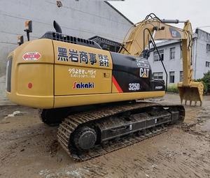 Japón de segunda mano Caterpillar 325D Usado Excavadora hidráulica sobre orugas Maquinaria original Excavadora para la venta - Product Image 2
