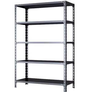 Ángulo de acero almacén estante de almacenamiento de tamaño medio estante de exhibición de supermercado hogar estante - Product Image 1