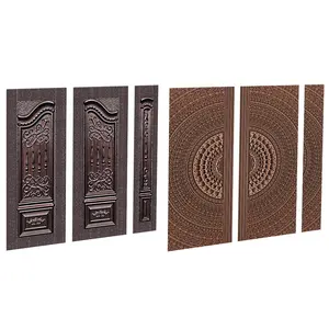 Chapa de aço laminada para porta interior Qichang, chapa laminada para porta, vários estilos de cores