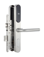 Serrure de porte électronique intelligente RFID antivol et étanche pour hôtel, avec carte mémoire, pour portes en bois, aluminium et acier
