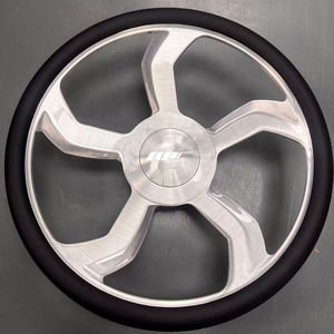 ล้อแม็กซ์ Roc Custom Donk Style Smussato ขอบ 5x4.75 5x5 แบบฟอร์จ <span class=keywords><strong>5</strong></span> ก้าน สีเงินปัดเงา ขนาด <span class=keywords><strong>22</strong></span> 24 26 นิ้ว สำหรับรถเชฟโรเลต แคปริซ - Product Image 4
