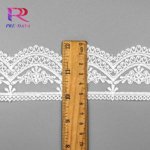 Adorno de encaje decorativo bordado blanco <span class=keywords><strong>en</strong></span> <span class=keywords><strong>tul</strong></span>, para manualidades de ropa y suministros de costura para decoración del hogar - Product Image 3