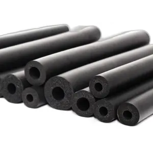Rubber thermal insulation tube sheet 1.8m 3/8 insulation tube for copper pipe