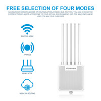 Router para Exteriores Empresarial MEIWEISI HW3000L, AP de 3000 Mbps, WiFi 6 AX3000, 11ax, 500 m, Mu-MIMO, Wave2, 4x4, Punto de Acceso Inalámbrico