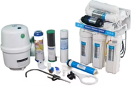 Distributeur d'eau électrique à 7 étapes 75 gallons 280-L pour système d'osmose inverse à eau pure pour usage domestique ou hôtels