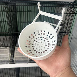 Nuova Casetta Nido in Plastica per Pappagalli e Canarini, Gabbia per Uccelli con Nido Sospeso e Cuscinetto per Allevamento - Product Image 4