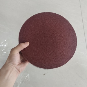 批发OEM氧化铝中等硬度100/115/125毫米钩环砂纸无孔设计通用 - Product Image 1