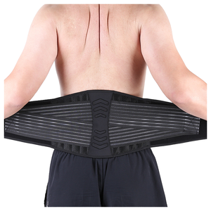 <span class=keywords><strong>Neoprene</strong></span> Đôi Kéo thắt lưng có thể điều chỉnh hỗ trợ thấp hơn trở lại vành đai cú đúp đàn hồi thể thao eo bảo vệ - Product Image 1