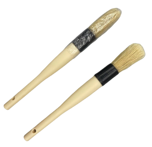 Nouvelle brosse de détaillage intérieur pour voiture en poils de sanglier, équipement de lavage <span class=keywords><strong>auto</strong></span>, brosse à poussière en poils de sanglier pour le détaillage - Product Image 1