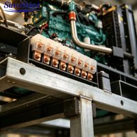Generador de Turbina de Gas Natural SinoShine de 1MW 2MW, Funcionamiento Continuo, Potencia de Reserva y Primaria, Bajas Emisiones