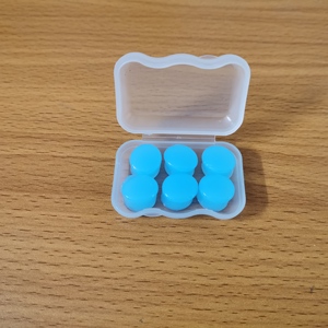 سدادات أذن سيليكون معبأة في علبة للسباحة والاستحمام، مقاومة للماء ومضادة للضوضاء، سدادات أذن عازلة للصوت من الفوم - Product Image 4