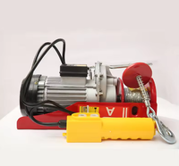 Treuil électrique compact YUFEI 220V de 1M, 2M, 10M avec bouton d'arrêt d'urgence pour levage en entrepôt