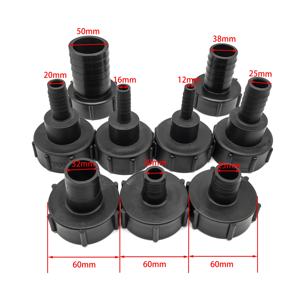 Contenedor IBC Conector adaptador de accesorios de tanque IBC 2 pulgadas a 3/4 ", 1", 1-1/4 ", 1-1/2", 2" - Product Image 2