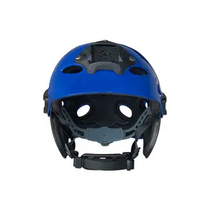 WaterFun Side Cut Helmet RK37 used in water rescue such as such as water rescue fire brigade kayaking drifting