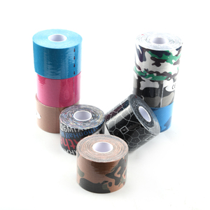Pita Kinesiologi Olahraga K Multicolor Custom Print Grosir, Pita Kinesiologi Tahan Air, Pita Olahraga untuk Otot - Product Image 2