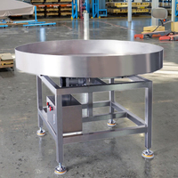 Nouvelle table rotative d'accumulation et de tri de bouteilles rondes Beiheng pour lignes de transformation alimentaire efficaces