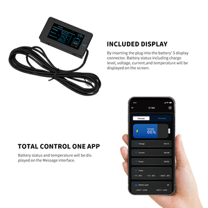 APP kontrol kapalı yol 4WD 4X4 ince LiFePO4 pil 12V 200ah lityum piller 6000 döngüleri - Product Image 4