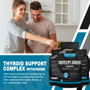 Ausreson <span class=keywords><strong>Cordyceps</strong></span> <span class=keywords><strong>Sinensis</strong></span> Suplemento De Extrato De Cogumelo <span class=keywords><strong>Cordyceps</strong></span> <span class=keywords><strong>Sinensis</strong></span> Herbal Cápsulas De Cogumelo - Product Image 2