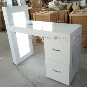 Nhà Máy Cổ Điển Giá Bán Buôn Giá Thấp Giá Làm Móng Tay Bàn Và Ghế Đặt Mesa De Manicura Móng Tay Bảng - Product Image 3