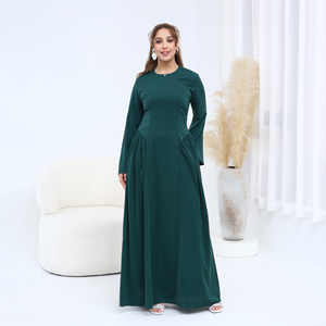 Robes Nida Premium pour femmes Ramadan 2026, Abaya à porter au quotidien avec liens au dos, Vêtements pour femmes, Abaya, Robe musulmane pour femmes - Product Image 3