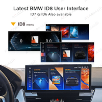 Monitor LCD HD ACAR con Doble Cámara, Sistema de Entretenimiento Android con Pantalla Táctil Inteligente, Visera Solar para Pasajeros, para BMW Serie 5 de 18-25