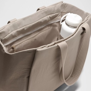 Custom <strong>Women</strong> Puffer Tote Bag with Cup Holder <strong>Laptop</strong> Compartment Work <strong>Laptop</strong> <strong>Handbag</strong> for Nurse Daily Ladies Tote Travel Bags - Product Image 3