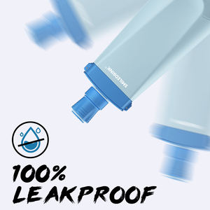 Bouteille d'eau pliable de 600ml Bouteille d'eau pliable sans BPA pour bouteilles de sport de voyage avec étanche légère - Product Image 3