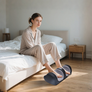 Máquina masajeadora de pies Shiatsu multifuncional al por mayor con vibración de compresión de aire caliente para masaje de pies talón pantorrilla - Product Image 2