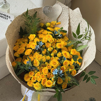 Bouquet de papier artisanal vintage Meillard en copeaux d'agarwood, papier d'emballage pour fleurs fraîches, matériau floral texturé de qualité supérieure