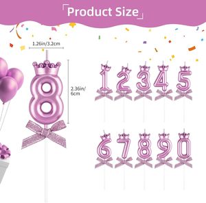 Golden Crown Handmade Christmas & Birthday <b>Cake</b> <b>Decorative</b> Candles Stick Pattern Creative Paraffin Wax <b>Cake</b> <b>Decoration</b> <b>Supplies</b> - Product Image 2