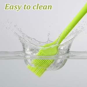 Brocha de Silicona Resistente al Calor de Grado Alimenticio para Aceite, Mantequilla y Salsas, Brocha para Barbacoa, Repostería y Cocina - Product Image 4