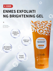 CODR Gel Esfoliante Sbiancante 50g, Fango Detergente Profondo per il Viso, Cosmetico Delicato per la Cura della Pelle con Stampa Serigrafica, Materiale PETG/PVC/PC - Product Image 5